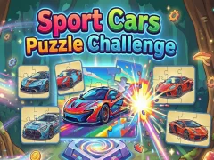Sport Cars Puzzle Challenge เกมออนไลน์