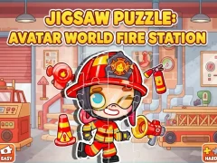 Jigsaw Puzzle: Avatar World Fire Station เกมออนไลน์
