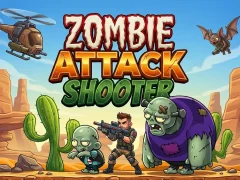 Zombie Attack Shooter เกมออนไลน์