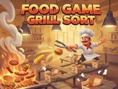 Food Game Grill Sort เกมออนไลน์