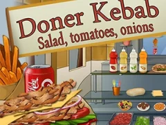 Doner Kebab Salad, Tomatoes, Onions เกมออนไลน์