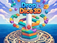 Drop Dice 3D เกมออนไลน์