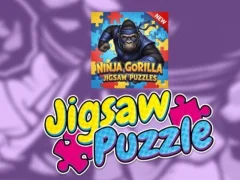 Ninja Gorilla Jigsaw Puzzles เกมออนไลน์