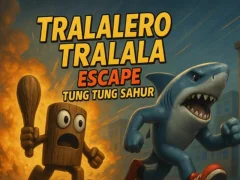 Tralalero Tralala escape Tung Tung Sahur เกมออนไลน์