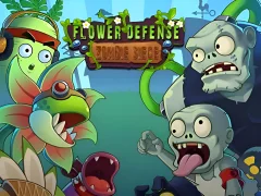Flower Defense Zombie Siege เกมออนไลน์