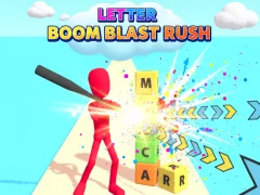 Letter Boom Blast Rush เกมออนไลน์