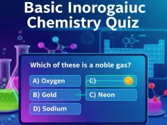 Basic Inorganic Chemistry Quiz เกมออนไลน์