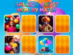 Balloon Artist Memory Match เกมออนไลน์