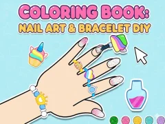 Coloring Book: Nail Art & Bracelet Diy เกมออนไลน์