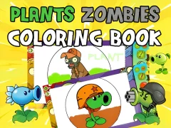 Plants vs Zombies Coloring เกมออนไลน์