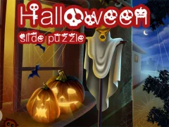 Halloween Slide Puzzle เกมออนไลน์