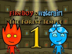 Fireboy & Watergirl In The Forest Temple เกมออนไลน์