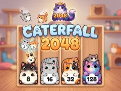 Caterfall 2048 เกมออนไลน์