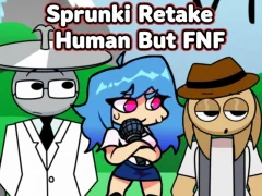 Sprunki Retake Human But FNF เกมออนไลน์