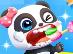 Jigsaw Puzzle: Baby Panda Teeth Health เกมออนไลน์