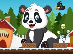 Christmas Panda Adventure เกมออนไลน์
