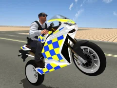 Super Stunt Police Bike Simulator 3D เกมออนไลน์