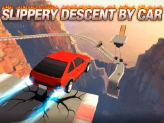 Slippery Descent By Car เกมออนไลน์