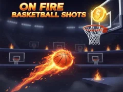 On Fire Basketball Shots เกมออนไลน์