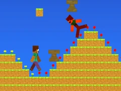 Noob vs Pro But Anvil Rain Minecraft เกมออนไลน์