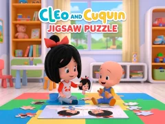 Cleo and Cuquin Jigsaw Puzzle เกมออนไลน์
