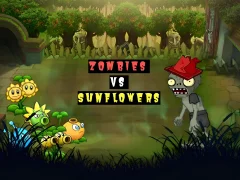 Zombies vs. Sunflowers เกมออนไลน์