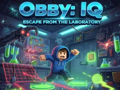 Obby: IQ Escape from the Laboratory เกมออนไลน์