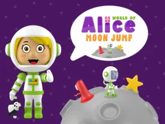 World of Alice Moon Jump เกมออนไลน์