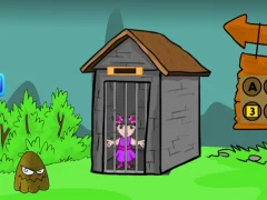 Purple Beauty Girl Rescue เกมออนไลน์