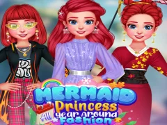 Mermaid Princess All Year Around Fashion เกมออนไลน์
