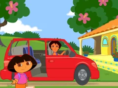 Dora The explorer Dora's Ride-Along City Adventure เกมออนไลน์