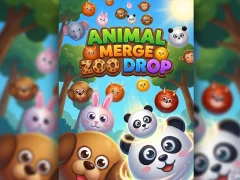 Animal Merge Zoo Drop เกมออนไลน์
