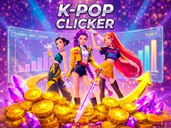 K-pop. Clicker เกมออนไลน์