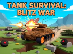 Tank Survival: Blitz War เกมออนไลน์
