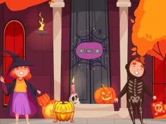 Halloween Candy Basket Escape เกมออนไลน์
