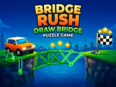 Bridge Rush - Draw Bridge Puzzle Game เกมออนไลน์