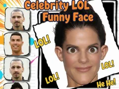 Celebrity LOL Funny Face เกมออนไลน์