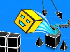 Geometry Rush 4D เกมออนไลน์