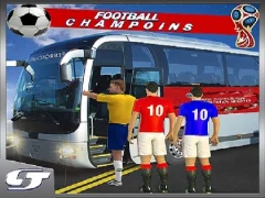 Football Players Bus Transport เกมออนไลน์