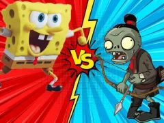 Zombie Vs SpongeBoob เกมออนไลน์