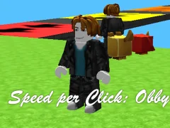 Speed per Click: Obby เกมออนไลน์