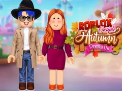 Roblox Couple Autumn DressUp เกมออนไลน์