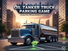Oil Tanker Truck Parking Game เกมออนไลน์