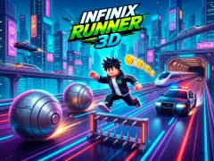Infinix Runner 3D เกมออนไลน์