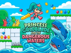 Princess Goldblade and the Dangerous Waters เกมออนไลน์