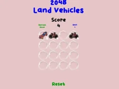 2048 Land Vehicles เกมออนไลน์