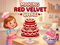 Making Red Velvet Cake เกมออนไลน์