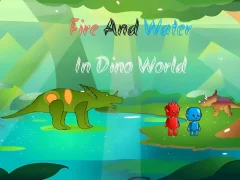 Fire And Water In Dino World เกมออนไลน์