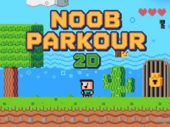 Noob Parkour 2D เกมออนไลน์