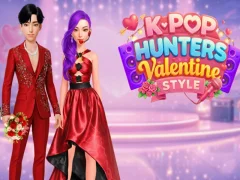 K Pop Hunters Valentine Style เกมออนไลน์